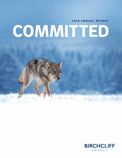 Thumbnail Birchcliff Energy Annual Report 2018
