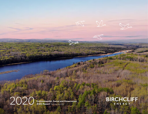 Thumbnail Birchcliff Energy ESG Report 2020