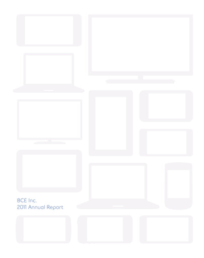Thumbnail BCE Annual Report 2011