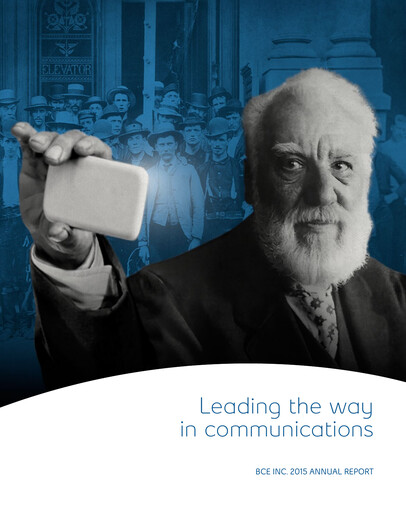 Thumbnail BCE Annual Report 2015