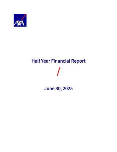 Thumbnail AXA Half-year Report 2025-h1