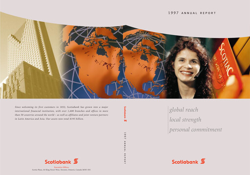 Thumbnail Scotiabank Annual Report 1997