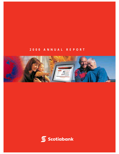 Thumbnail Scotiabank Annual Report 2000