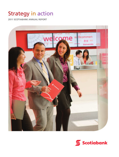Thumbnail Scotiabank Annual Report 2011