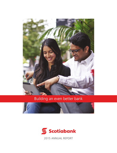 Thumbnail Scotiabank Annual Report 2015