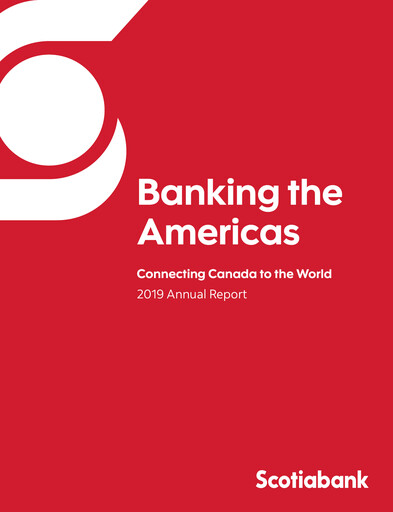Thumbnail Scotiabank Annual Report 2019