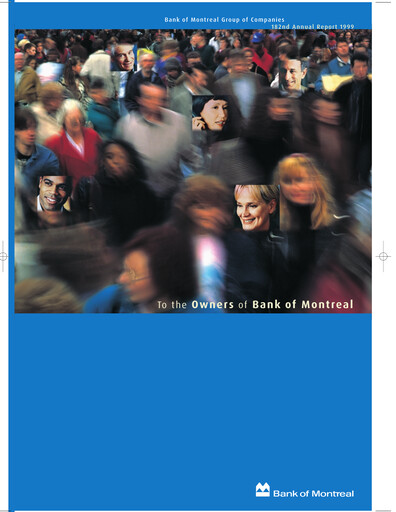 Thumbnail Bank of Montreal
 Annual Report 1999