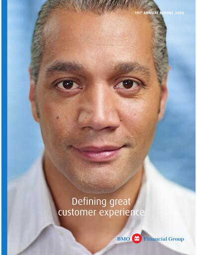 Thumbnail Bank of Montreal
 Annual Report 2008