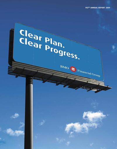 Thumbnail Bank of Montreal
 Annual Report 2009