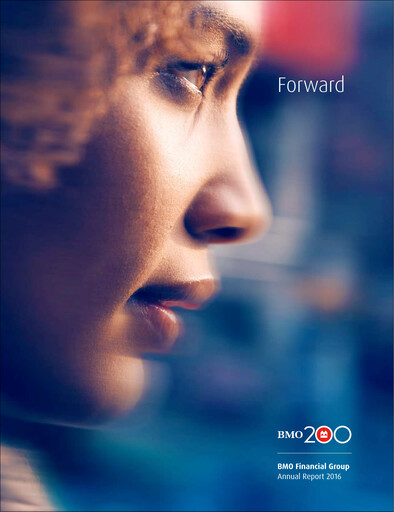 Thumbnail Bank of Montreal
 Annual Report 2016