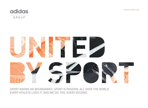Thumbnail Adidas Annual Report 2007