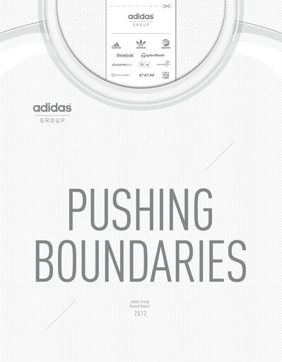 Thumbnail Adidas Annual Report 2012