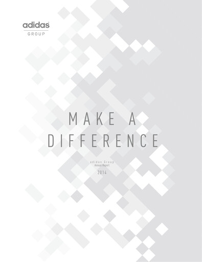 Thumbnail Adidas Annual Report 2014