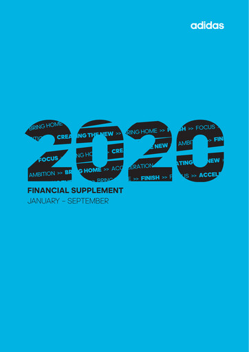Thumbnail Adidas Financial Statement 2020-9m