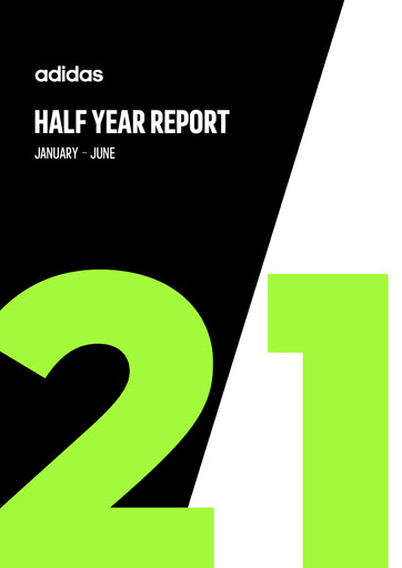 Thumbnail Adidas Half-year Report 2021-h1