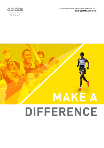 Thumbnail Adidas Sustainability Report 2014