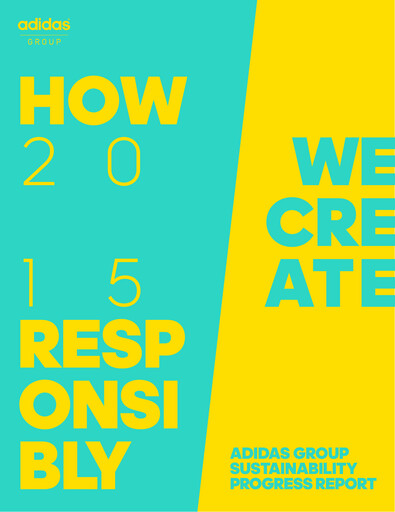 Thumbnail Adidas Sustainability Report 2015