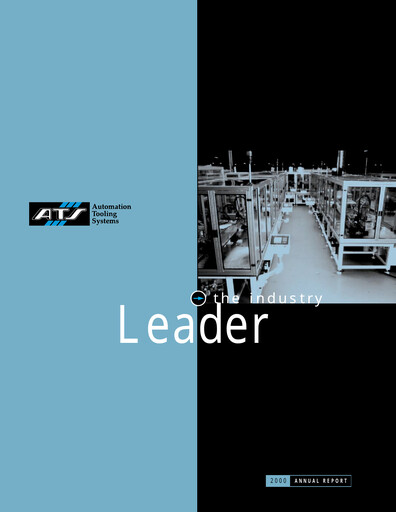 Thumbnail ATS Automation Annual Report 2000