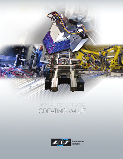 Thumbnail ATS Automation Annual Report 2009
