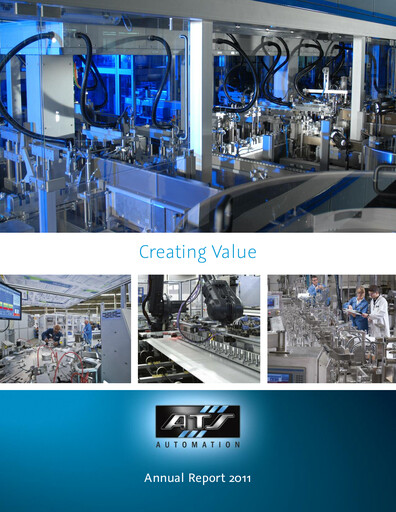 Thumbnail ATS Automation Annual Report 2011