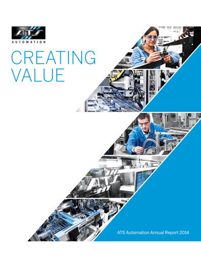 Thumbnail ATS Automation Annual Report 2014