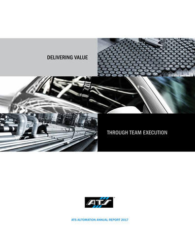 Thumbnail ATS Automation Annual Report 2017
