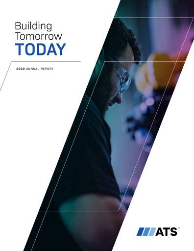 Thumbnail ATS Automation Annual Report 2023