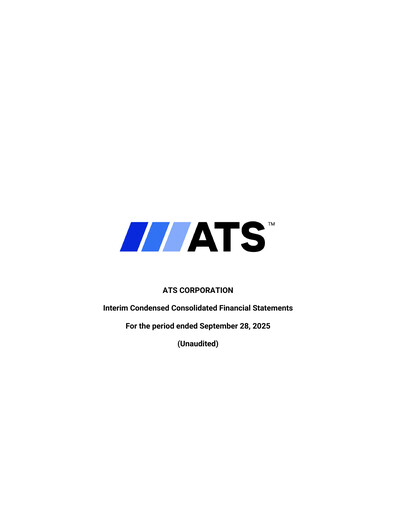 Thumbnail ATS Corporation Quarterly Report 2026-q2
