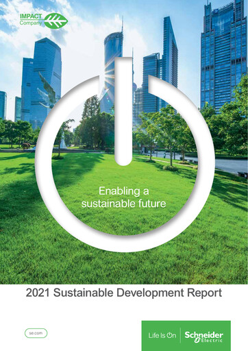 Thumbnail Schneider Electric Sustainability Report 2021