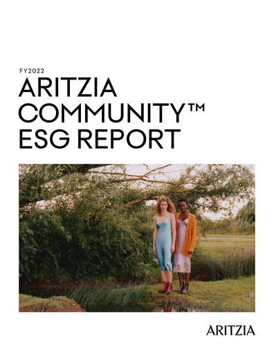 Thumbnail Aritzia ESG Report 2022