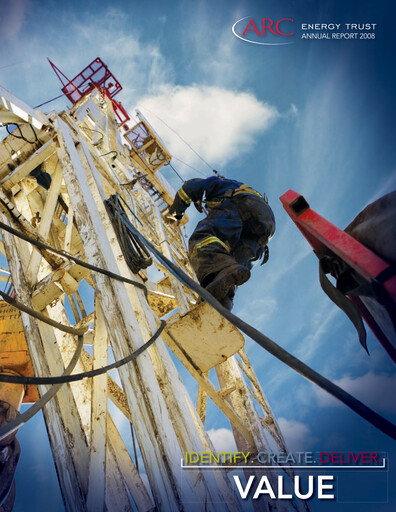 Thumbnail ARC Resources
 Annual Report 2008