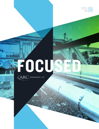 Thumbnail ARC Resources
 Annual Report 2016