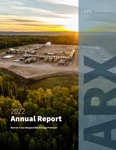 Thumbnail ARC Resources
 Annual Report 2022