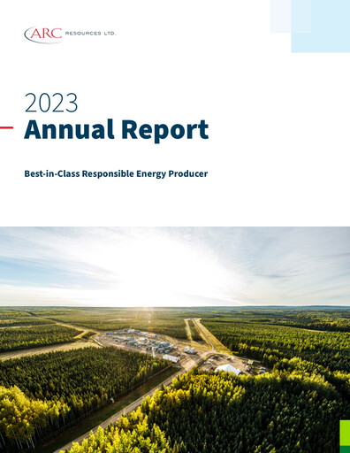 Thumbnail ARC Resources
 Annual Report 2023