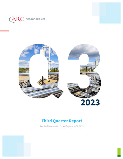 Thumbnail ARC Resources
 Quarterly Report 2023-q3