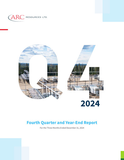 Thumbnail ARC Resources
 Quarterly Report 2024-q4