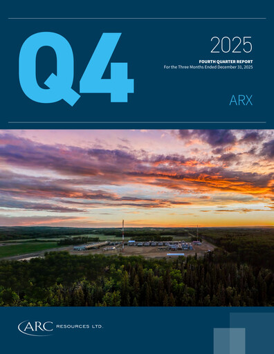 Thumbnail ARC Resources
 Quarterly Report 2025-q4