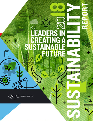 Thumbnail ARC Resources
 Sustainability Report 2018