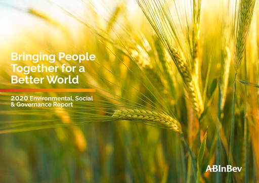 Thumbnail Anheuser-Busch Inbev ESG Report 2020