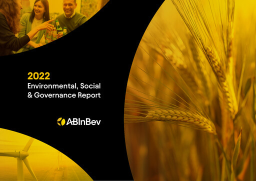 Thumbnail Anheuser-Busch Inbev ESG Report 2022