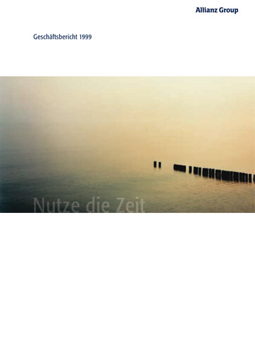 Thumbnail Allianz SE Annual Report 1999