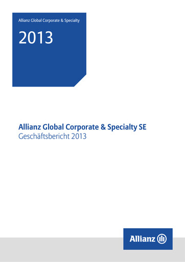Thumbnail Allianz SE Annual Report 2013