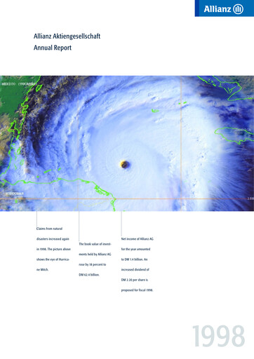 Thumbnail Allianz SE Annual Report 1998