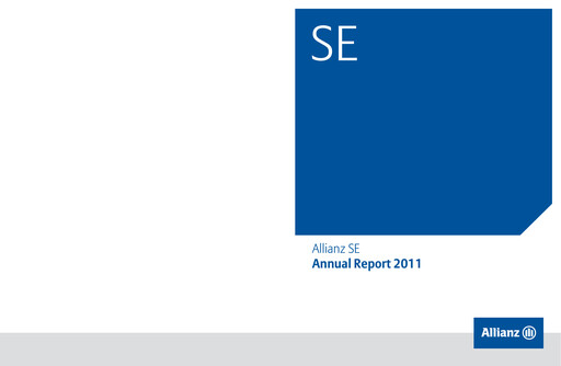 Thumbnail Allianz SE Annual Report 2011