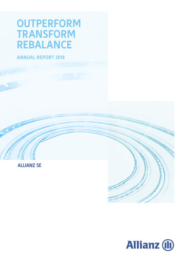 Thumbnail Allianz SE Annual Report 2018