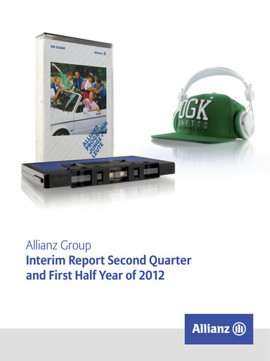 Thumbnail Allianz SE Half-year Report 2012-h1