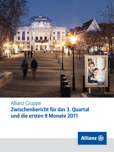 Vorschaubild Allianz SE Quartalsbericht 2011-q3