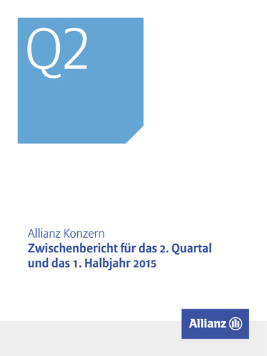 Vorschaubild Allianz SE Quartalsbericht 2015-q2