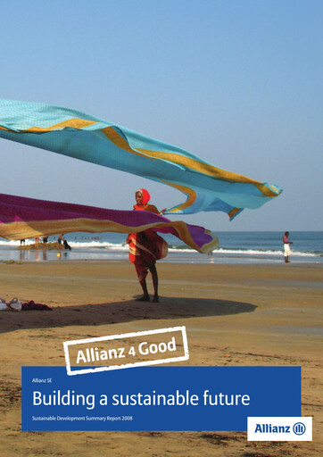Thumbnail Allianz SE Sustainability Report 2008