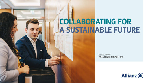 Thumbnail Allianz SE Sustainability Report 2019